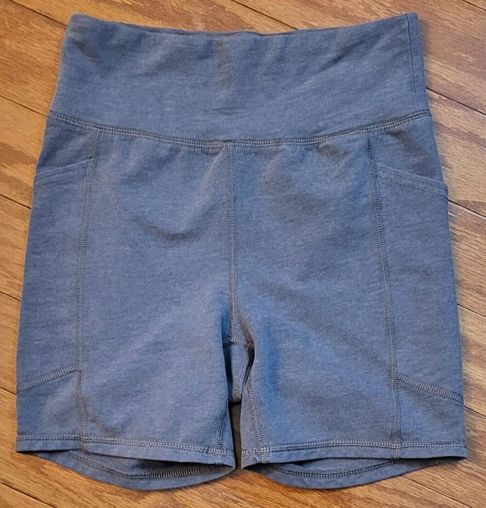 American Eagle Shorts Juniors Size Small Athletic Gray Stretch